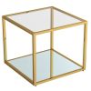 CASINI-COFFEE TABLE LARGE-GOLD