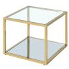 CASINI-COFFEE TABLE LARGE-GOLD