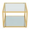 CASINI-COFFEE TABLE SMALL-GOLD