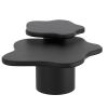 MAYAL-2PC COFFEE TABLE SET-BLACK