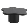 MAYAL-2PC COFFEE TABLE SET-BLACK