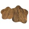 MAYAL-2PC COFFEE TABLE SET-WALNUT