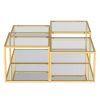 CASINI-4PC MULTI TIER TABLE-GOLD