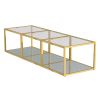 CASINI-3PC COFFEE TABLE SMALL-GOLD