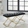 RADA-SINGLE BENCH-BLACK/GOLD