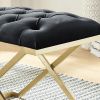 RADA-SINGLE BENCH-BLACK/GOLD