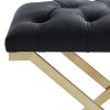 RADA-SINGLE BENCH-BLACK/GOLD