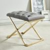 RADA-SINGLE BENCH-GREY/GOLD