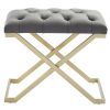 RADA-SINGLE BENCH-GREY/GOLD