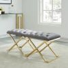 RADA-SINGLE BENCH-GREY/GOLD