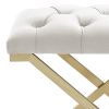 RADA-SINGLE BENCH-IVORY/GOLD