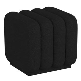 RIGEL-SMALL OTTOMAN-BLACK