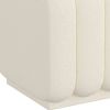 RIGEL-SMALL OTTOMAN-IVORY