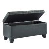 WINSTON-STORAGE OTTOMAN-GREY