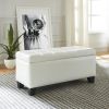 WINSTON-STORAGE OTTOMAN-WHITE