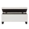 WINSTON-STORAGE OTTOMAN-WHITE