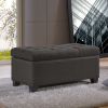 HARPER-STORAGE OTTOMAN-CHARCOAL