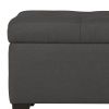 HARPER-STORAGE OTTOMAN-CHARCOAL