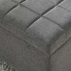 LILA-STORAGE OTTOMAN-GREY