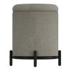 CASTOR-STORAGE OTTOMAN-WARM GREY