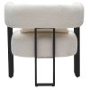 SCARLET-ACCENT CHAIR-IVORY