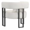 SCARLET-ACCENT CHAIR-IVORY