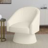 TILSY-ACCENT CHAIR-IVORY