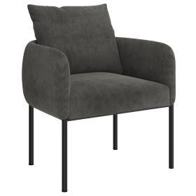 PETRIE-ACCENT CHAIR-CHARCOAL