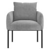 PETRIE-ACCENT CHAIR-GREY