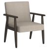 HUXLY-ACCENT CHAIR-BEIGE