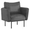 RYKER-ACCENT CHAIR-GREY