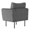 RYKER-ACCENT CHAIR-GREY