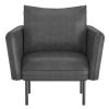 RYKER-ACCENT CHAIR-GREY