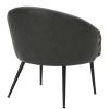 ZITA-ACCENT CHAIR-CHARCOAL