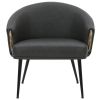 ZITA-ACCENT CHAIR-CHARCOAL