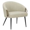 ZITA-ACCENT CHAIR-IVORY