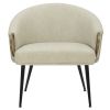 ZITA-ACCENT CHAIR-IVORY