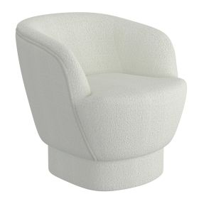 CUDDLE-ACCENT CHAIR-WHITE