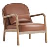 FANI-ACCENT CHAIR PU-SADDLE