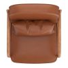 FANI-ACCENT CHAIR PU-SADDLE