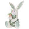 Rabbit Holding Carrot & Flower (Set of 2) Fabric