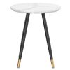 EMERY-ACCENT TABLE-WHITE