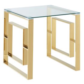 EROS-ACCENT TABLE-GOLD