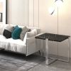 VENO-ACCENT TABLE-BLACK/SILVER