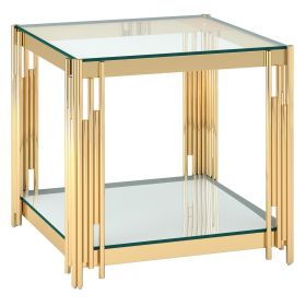 ESTREL-ACCENT TABLE LARGE-GOLD