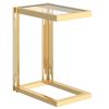 ESTREL-ACCENT TABLE SMALL-GOLD