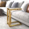 ESTREL-ACCENT TABLE SMALL-GOLD