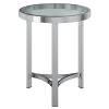 STRATA-ACCENT TABLE-CHROME