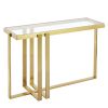 PAXTON-CONSOLE TABLE-GOLD