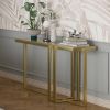 PAXTON-CONSOLE TABLE-GOLD